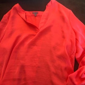 Charlotte Russe open back silk top